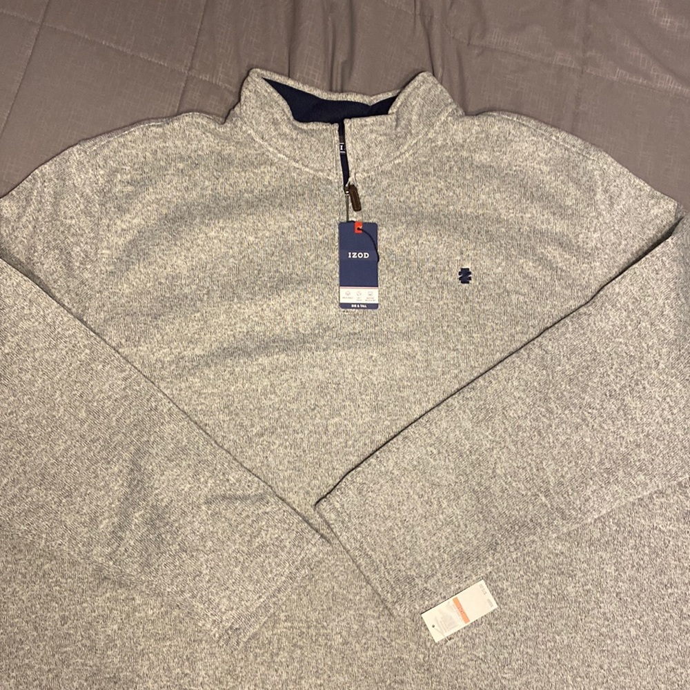 IZOD *NWT* Men’s 1/4 Zip Sweater Fleece